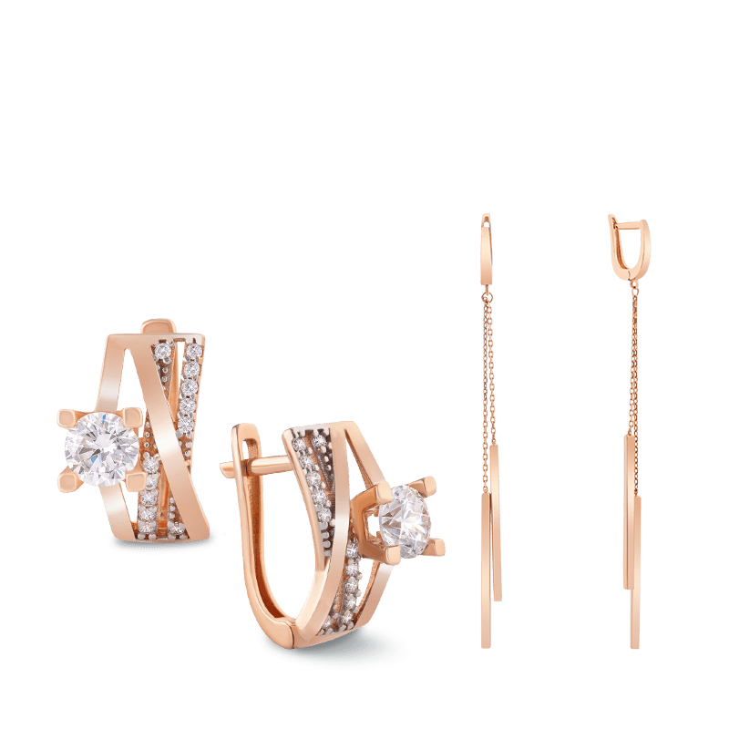 Золоті сережки