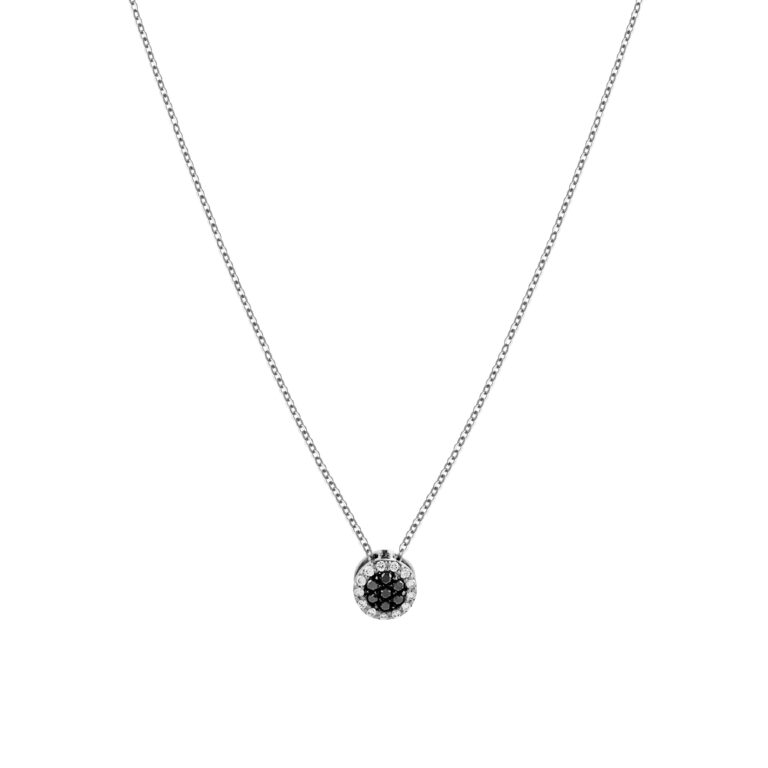 Кольє у білому золоті з Діамантами 81500912.319.104-10038