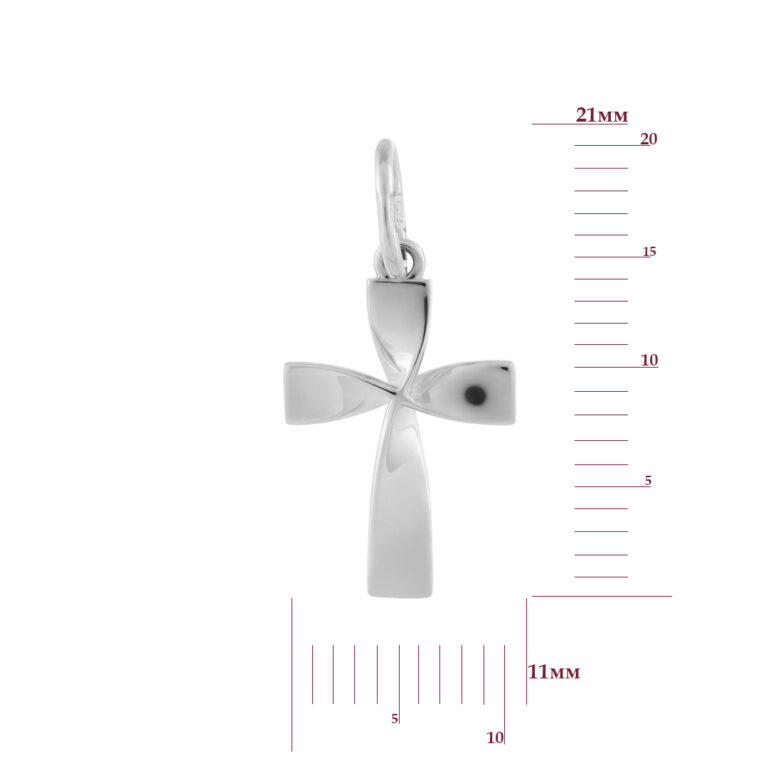 Хрестик у білому золоті 39910912.173.3011305102