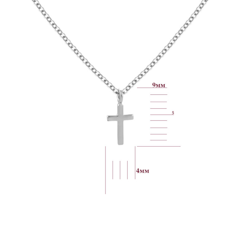 Кольє у білому золоті 89900912.311.204-10013M