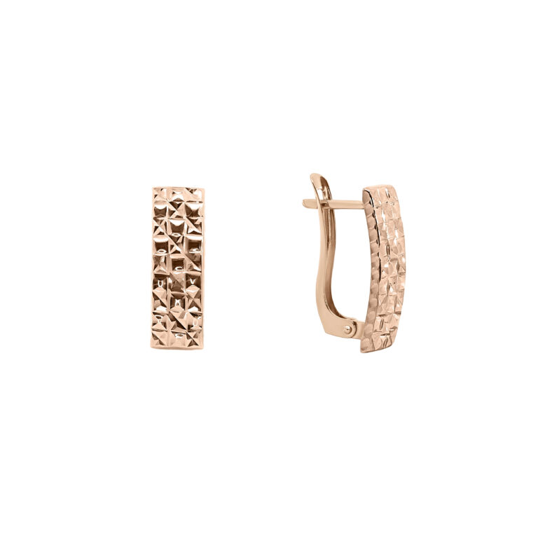 Сережки у червоному золоті 29900911.173.2011232101