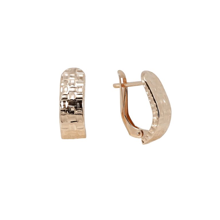 Сережки у червоному золоті 29900911.173.2011235101