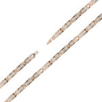 Браслет у червоному золоті зі вставкою Цирконій 48200911.180.37071726