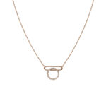 Колье в красном золоте со вставкой Цирконий 88200911.316.717331_ru