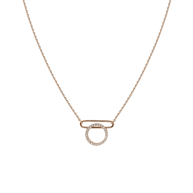 Кольє у червоному золоті зі вставкою Цирконій 88200911.316.717331